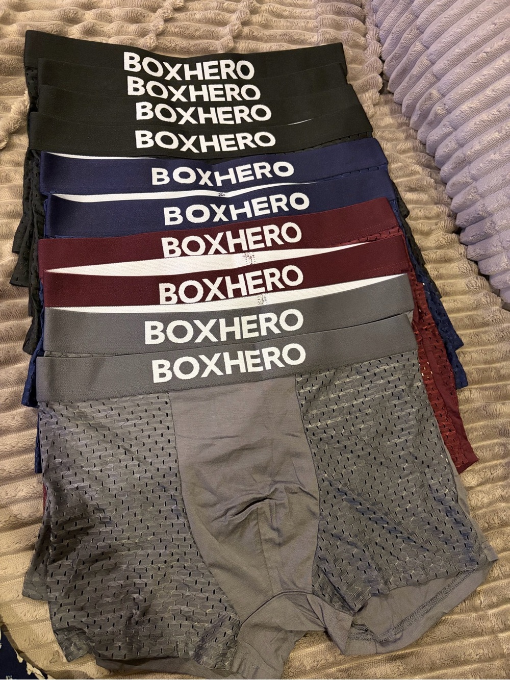 Men's Moisture-Wicking Boxer Briefs - Multi Color Pack